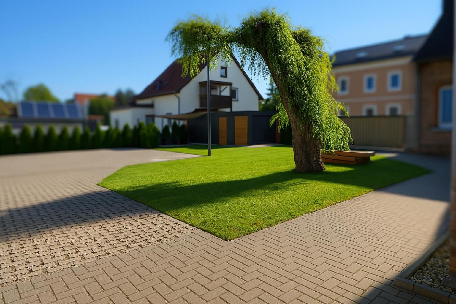 Ferienwohnung Nr2 Grossraeschen Buitenkant foto